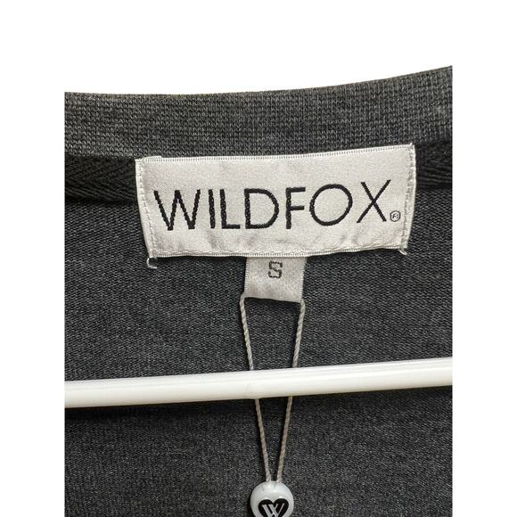 Wildfox “Alcohol You Later” Graphic Sweatshirt Sz S Gray Cozy Lounge Pullover - Picture 4 of 7